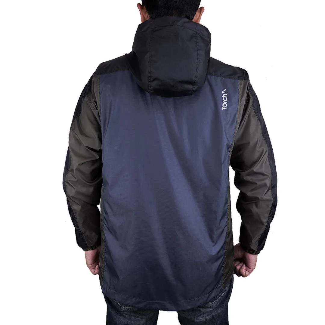 Hyobin Anorak Jacket - Tritone Navy