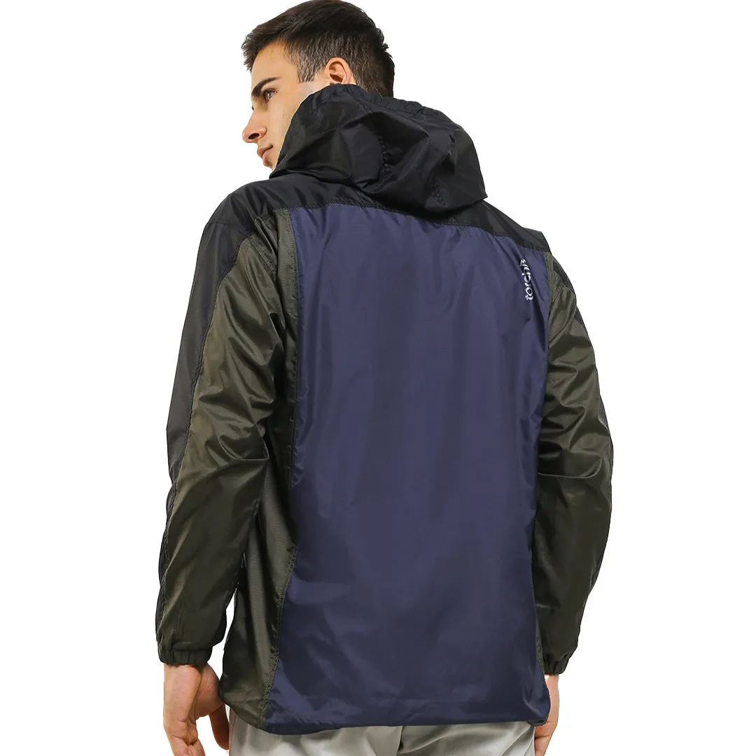 Hyobin Anorak Jacket - Tritone Navy