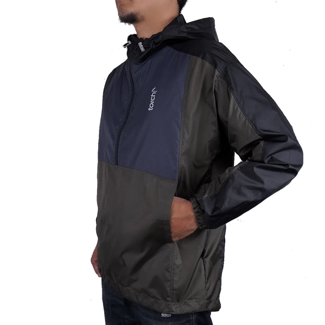Hyobin Anorak Jacket - Tritone Navy