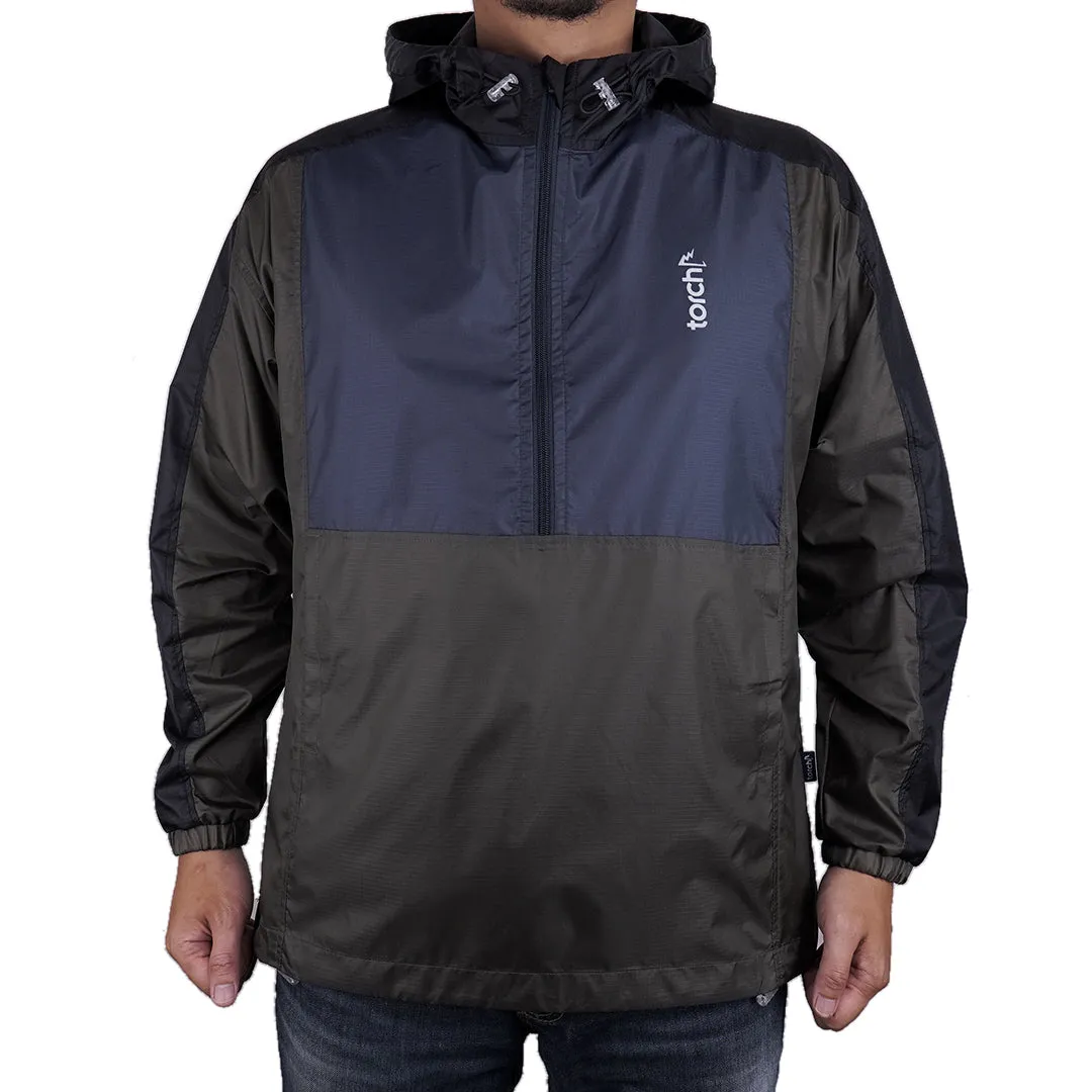 Hyobin Anorak Jacket - Tritone Navy