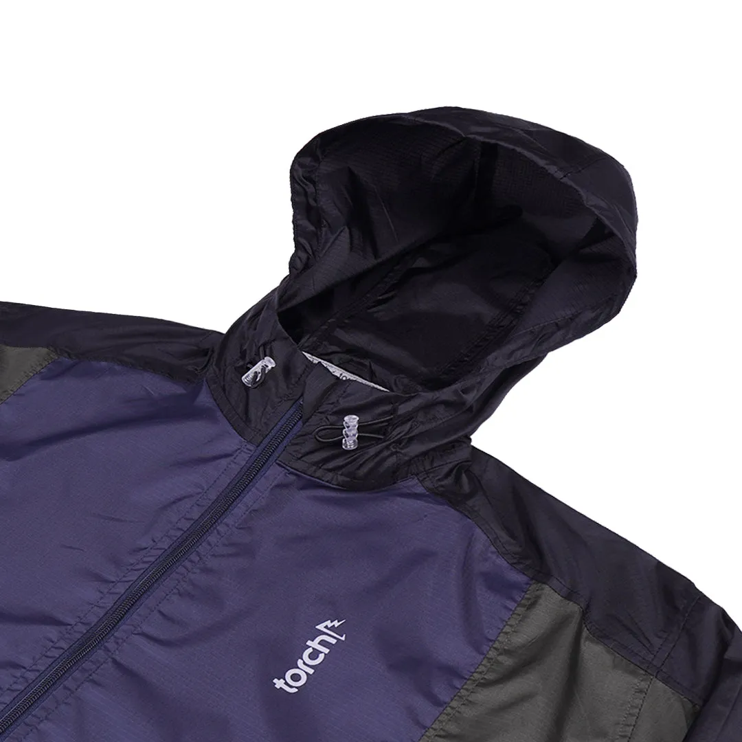 Hyobin Anorak Jacket - Tritone Navy