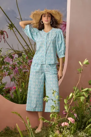 Ice Blue Pants