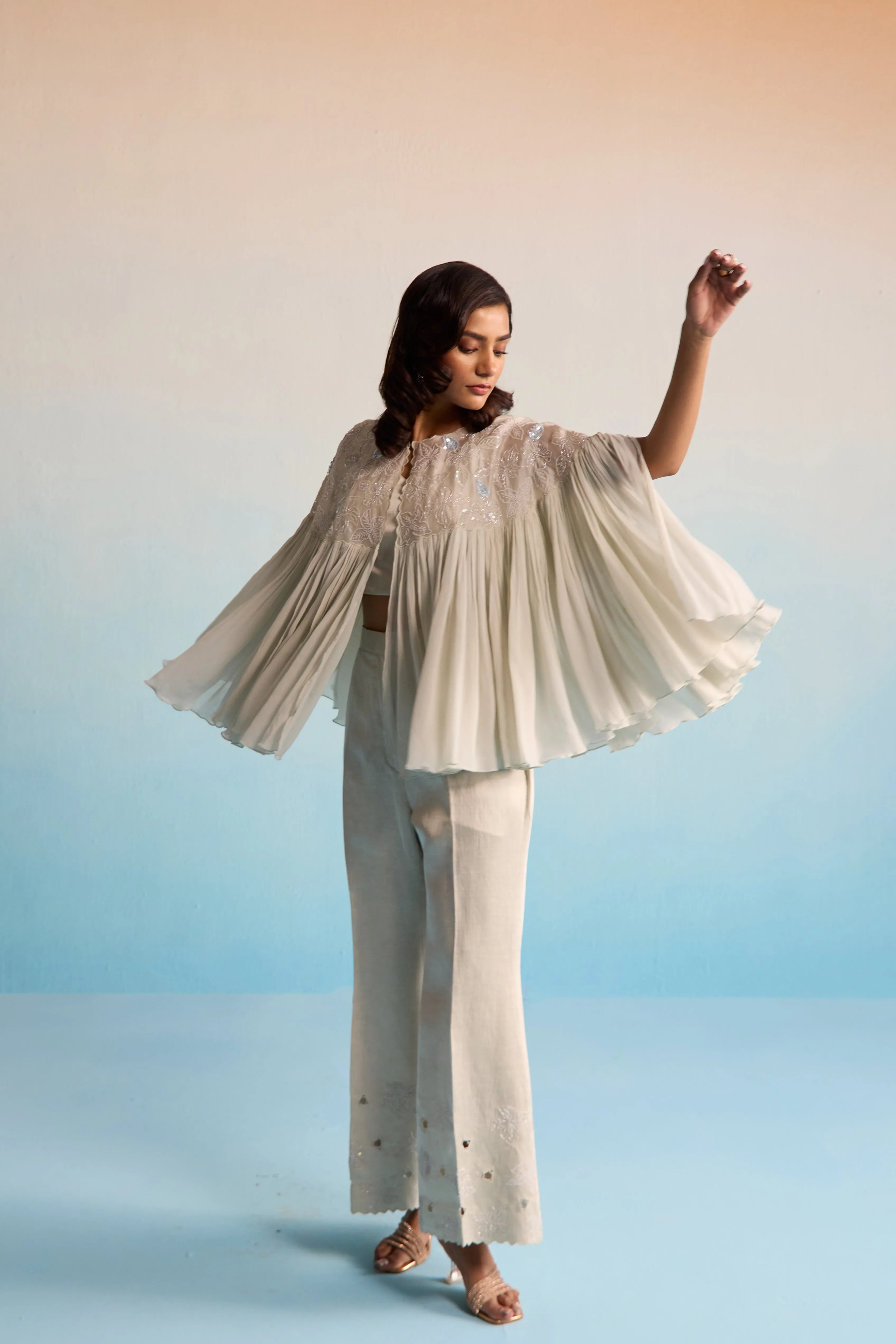 Ilya Chiffon Coord Set
