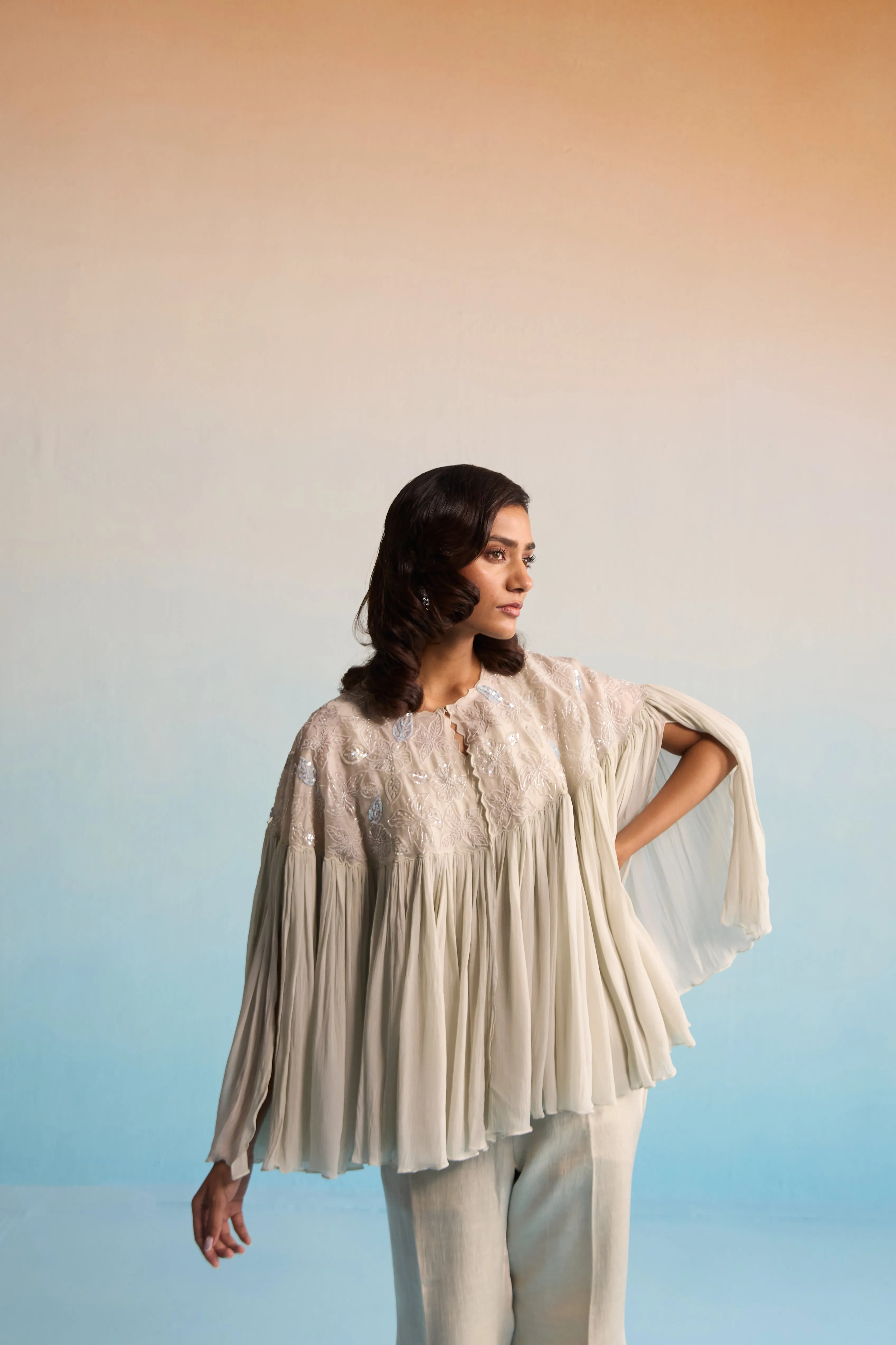 Ilya Chiffon Coord Set