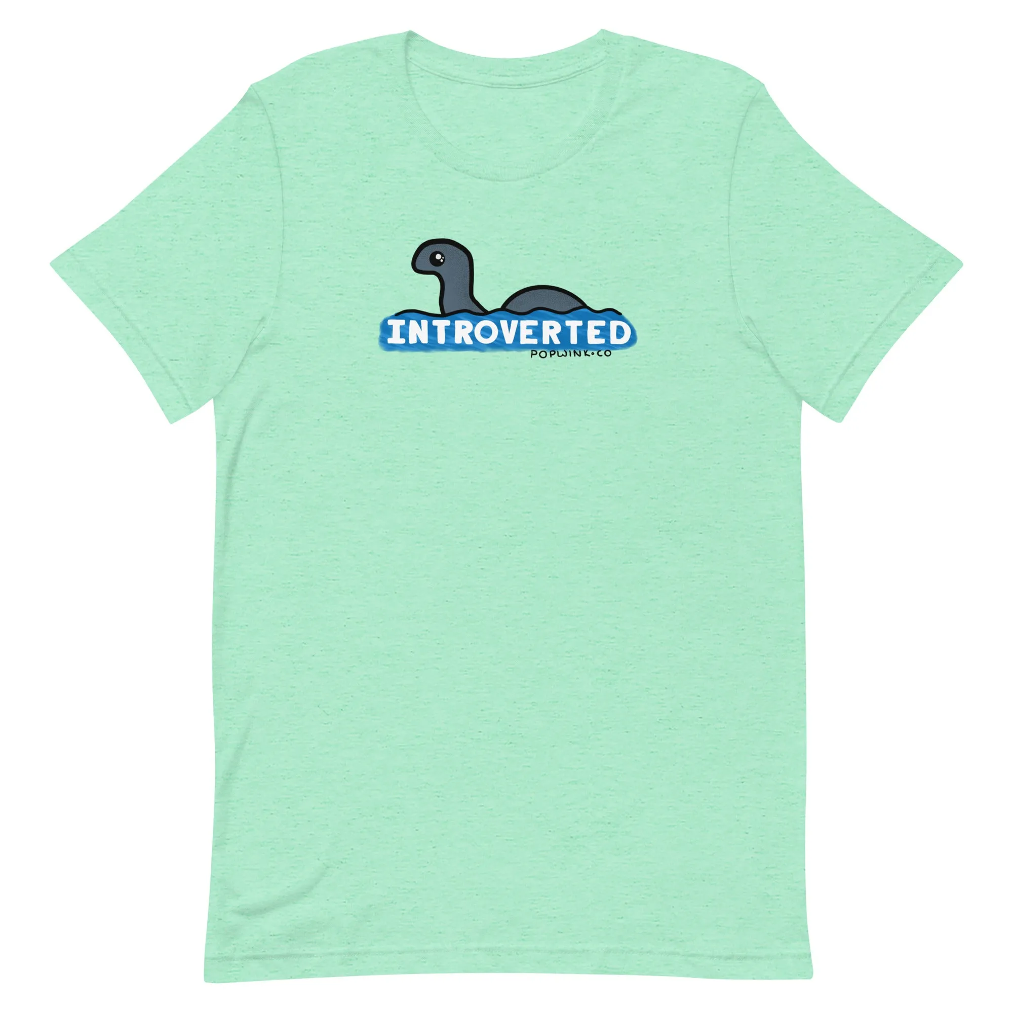 Introverted Loch Ness Nessy T-Shirt