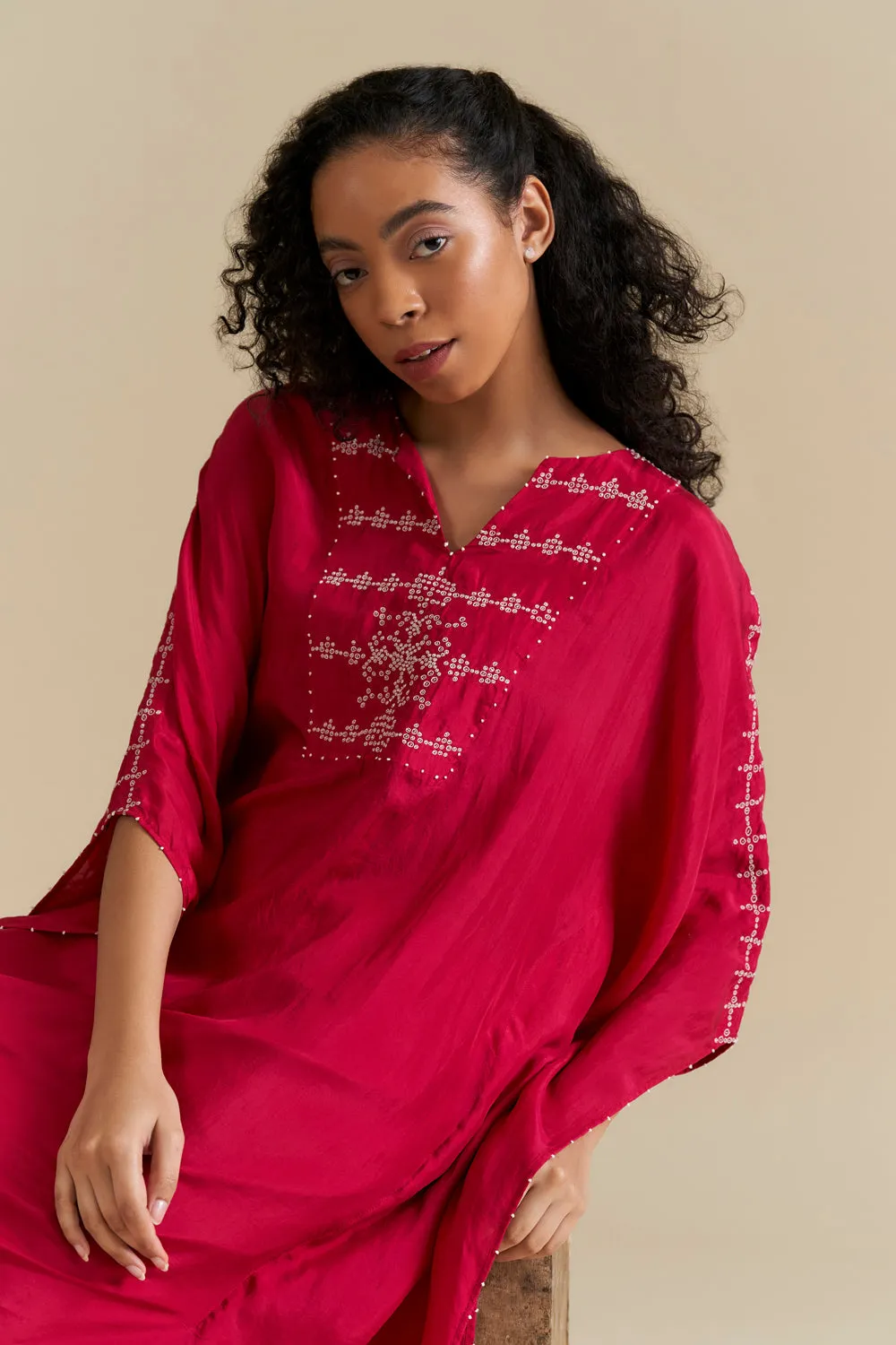 Iteso Embroidered Kaftaan Set