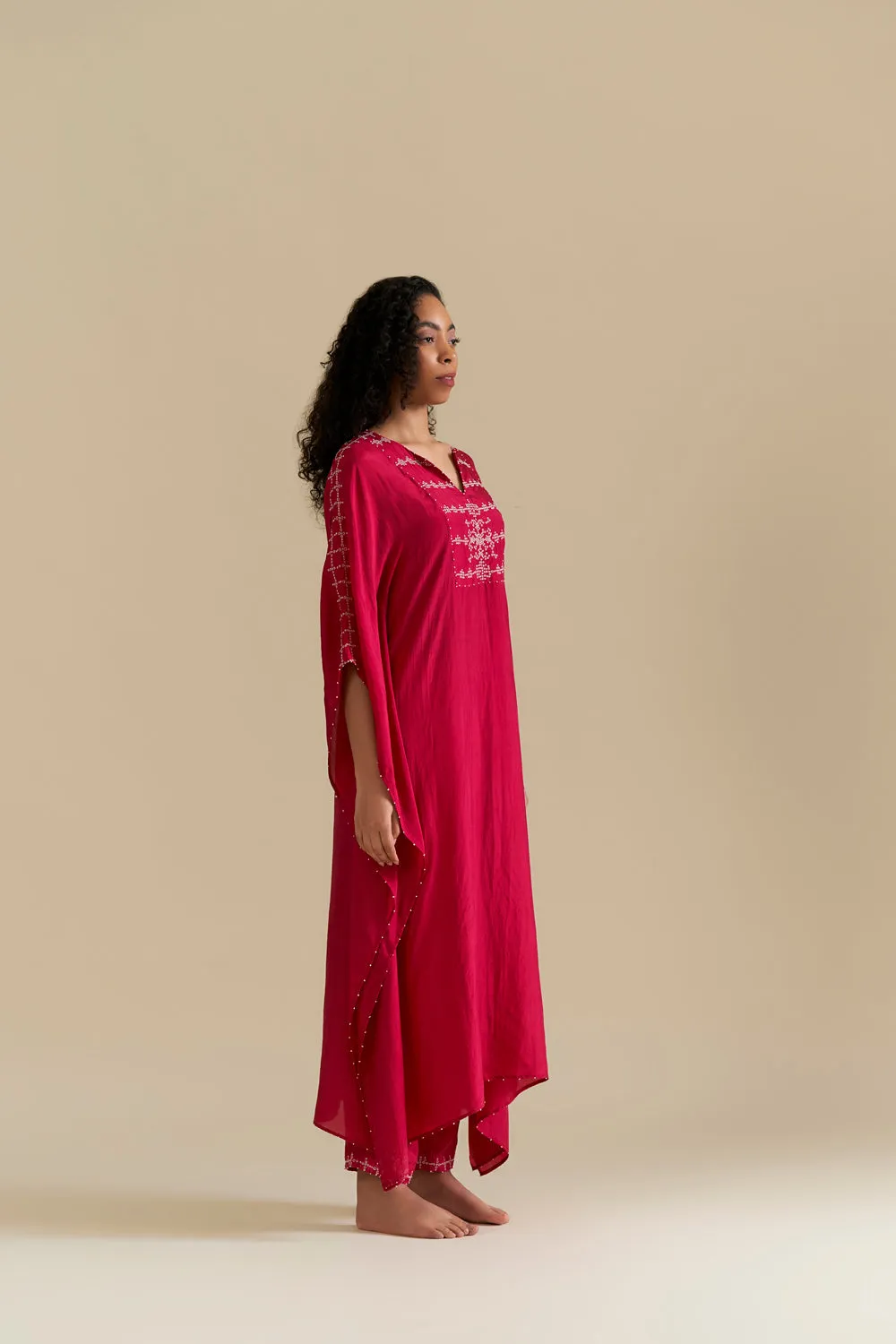 Iteso Embroidered Kaftaan Set