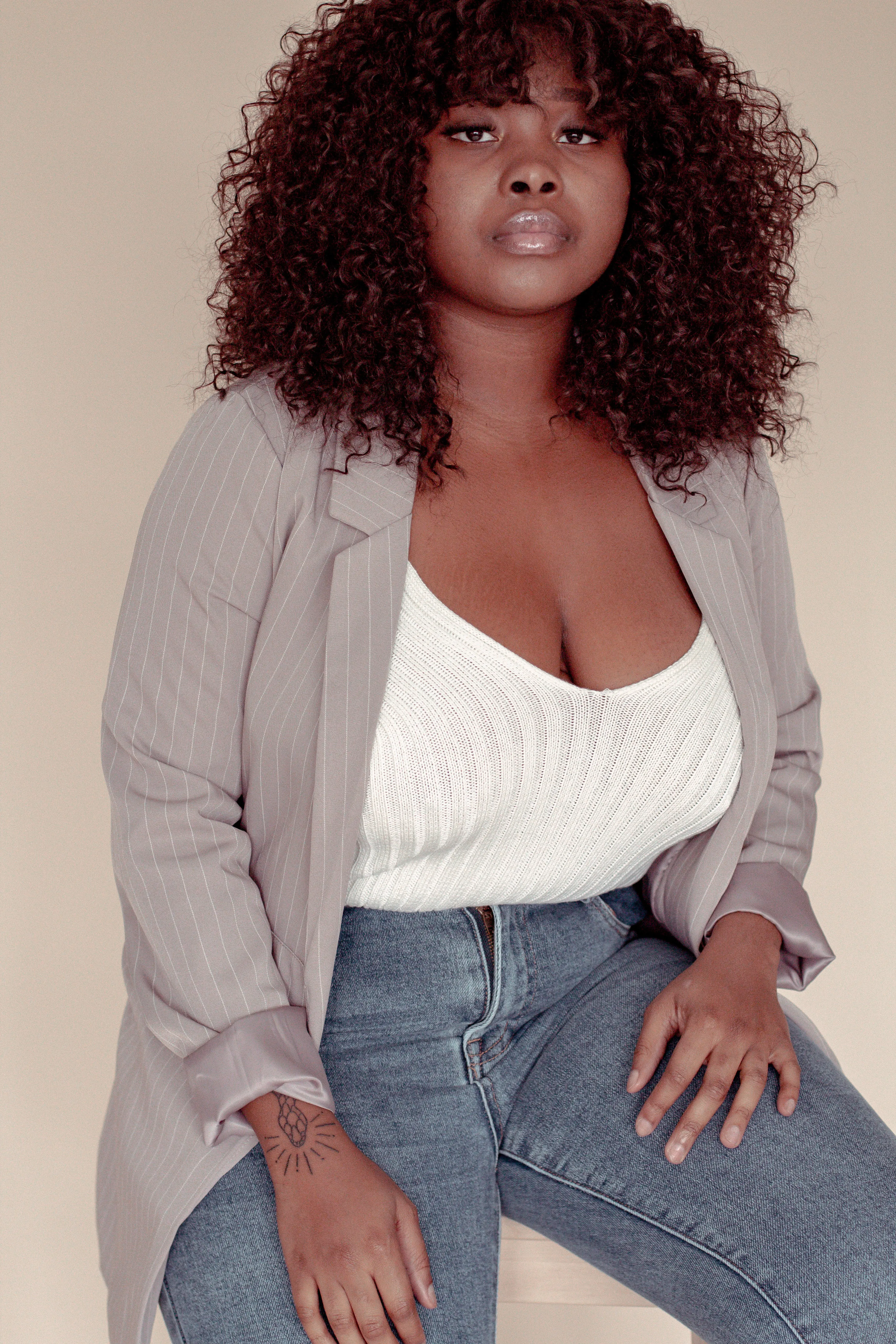 Ivy Nude Blazer