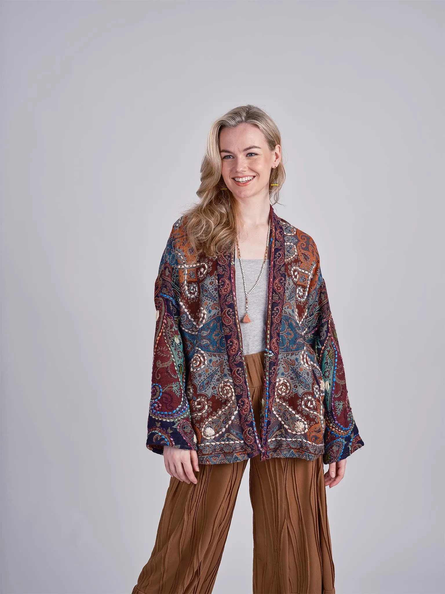 Jaipur Embroidered Jacket. VP120