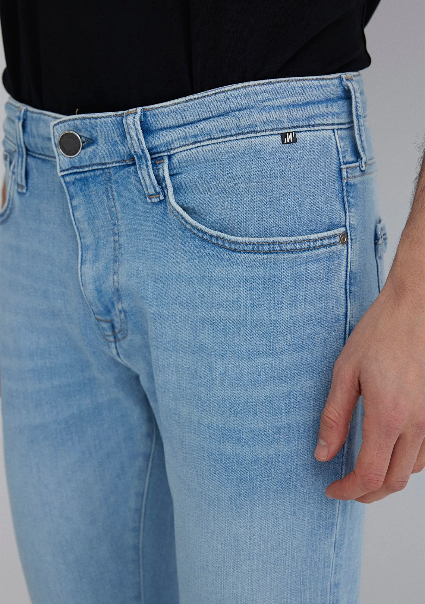 James Light Blue Black Pro Jean Pants