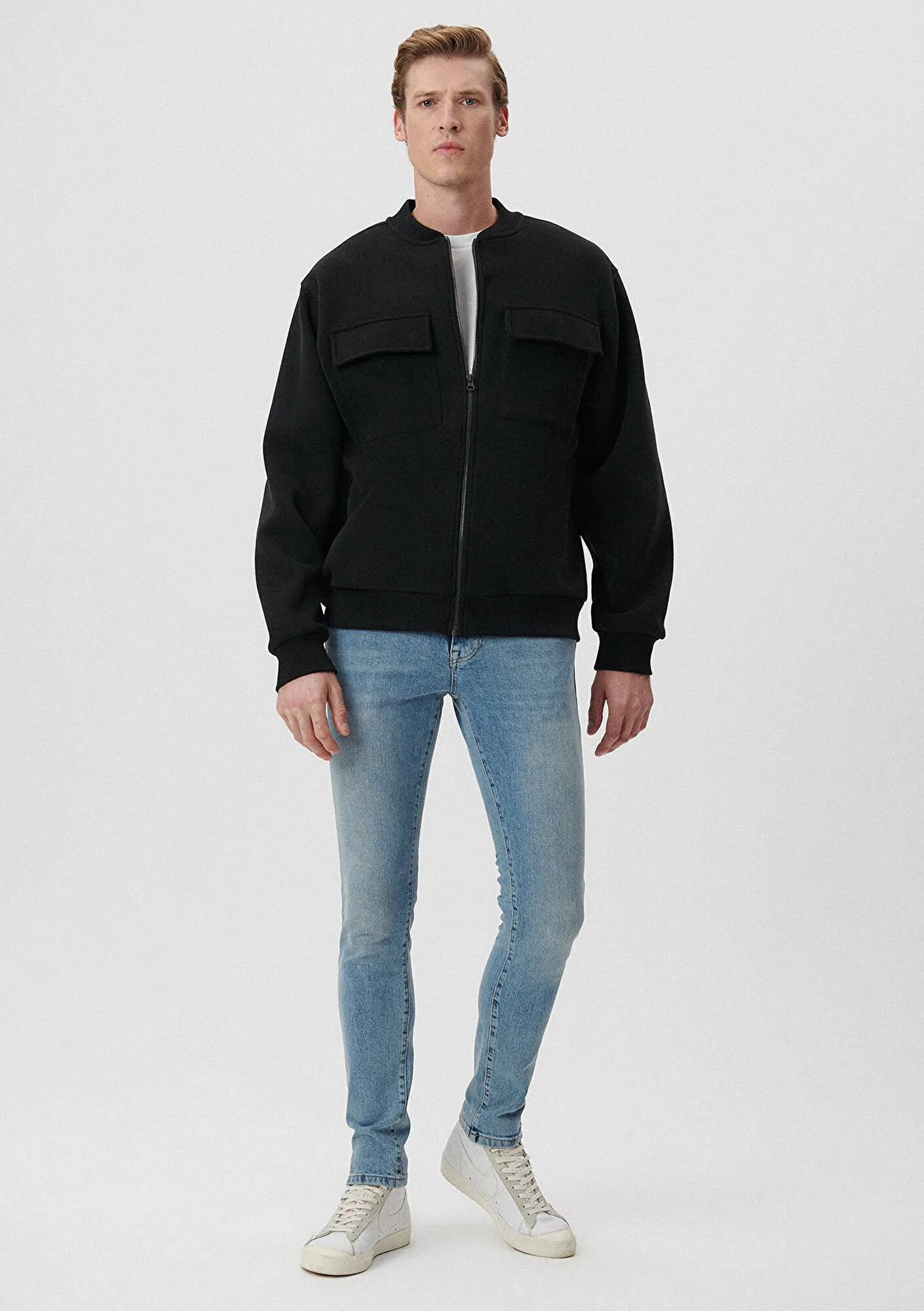 James Light Vintage Mavi Black Jean Pants