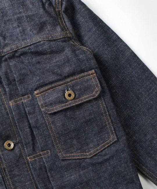 【Japan Blue Jeans】象牙海岸布邊 二代牛仔外套  16.5oz ORIGINAL CÔTE D'IVOIRE SELVEDGE DENIM JACKET