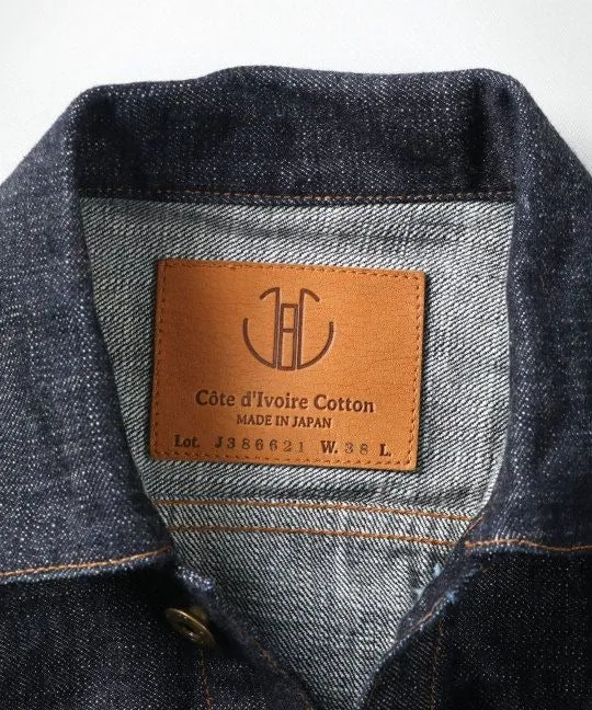 【Japan Blue Jeans】象牙海岸布邊 二代牛仔外套  16.5oz ORIGINAL CÔTE D'IVOIRE SELVEDGE DENIM JACKET