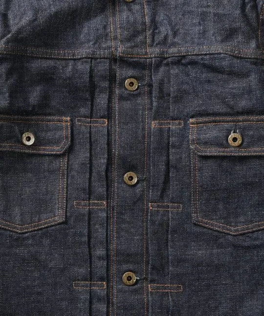 【Japan Blue Jeans】象牙海岸布邊 二代牛仔外套  16.5oz ORIGINAL CÔTE D'IVOIRE SELVEDGE DENIM JACKET