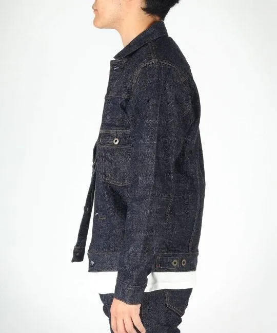 【Japan Blue Jeans】象牙海岸布邊 二代牛仔外套  16.5oz ORIGINAL CÔTE D'IVOIRE SELVEDGE DENIM JACKET