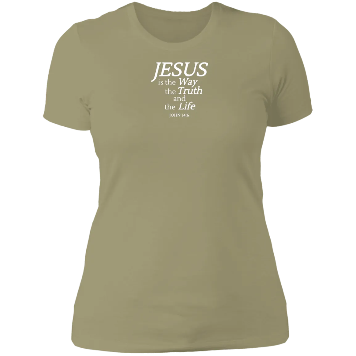 Jesus is the Way Women’s The Boyfriend Tee