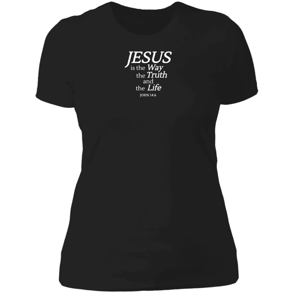 Jesus is the Way Women’s The Boyfriend Tee