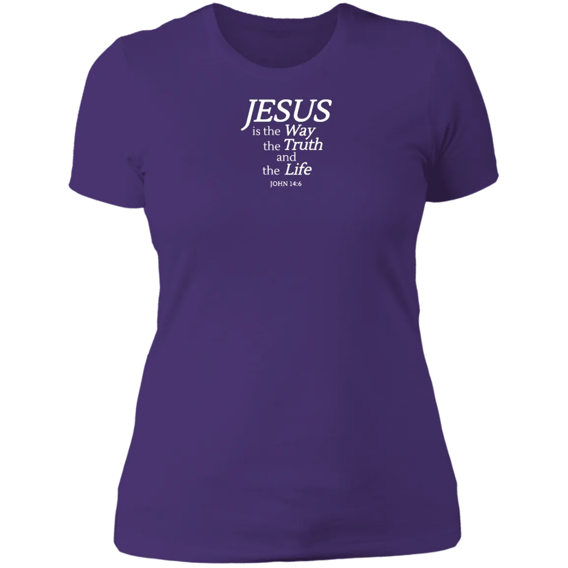 Jesus is the Way Women’s The Boyfriend Tee