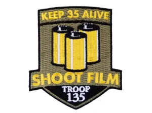 Keep 35 Alive - Film Photography Patch