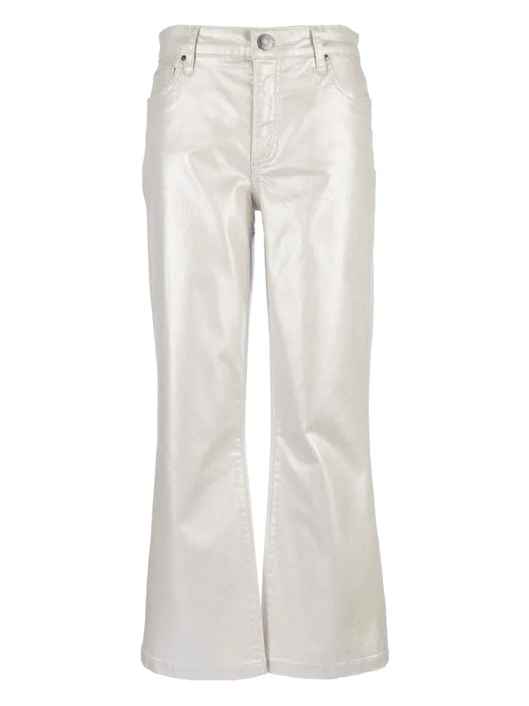 Kelsey HR Fab AB Ankle Flare - Light Silver