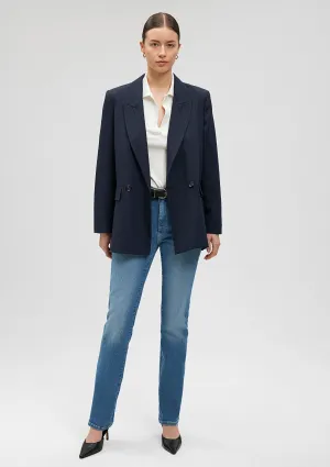 Kendra Light Blue Gold Premium Jean Pants