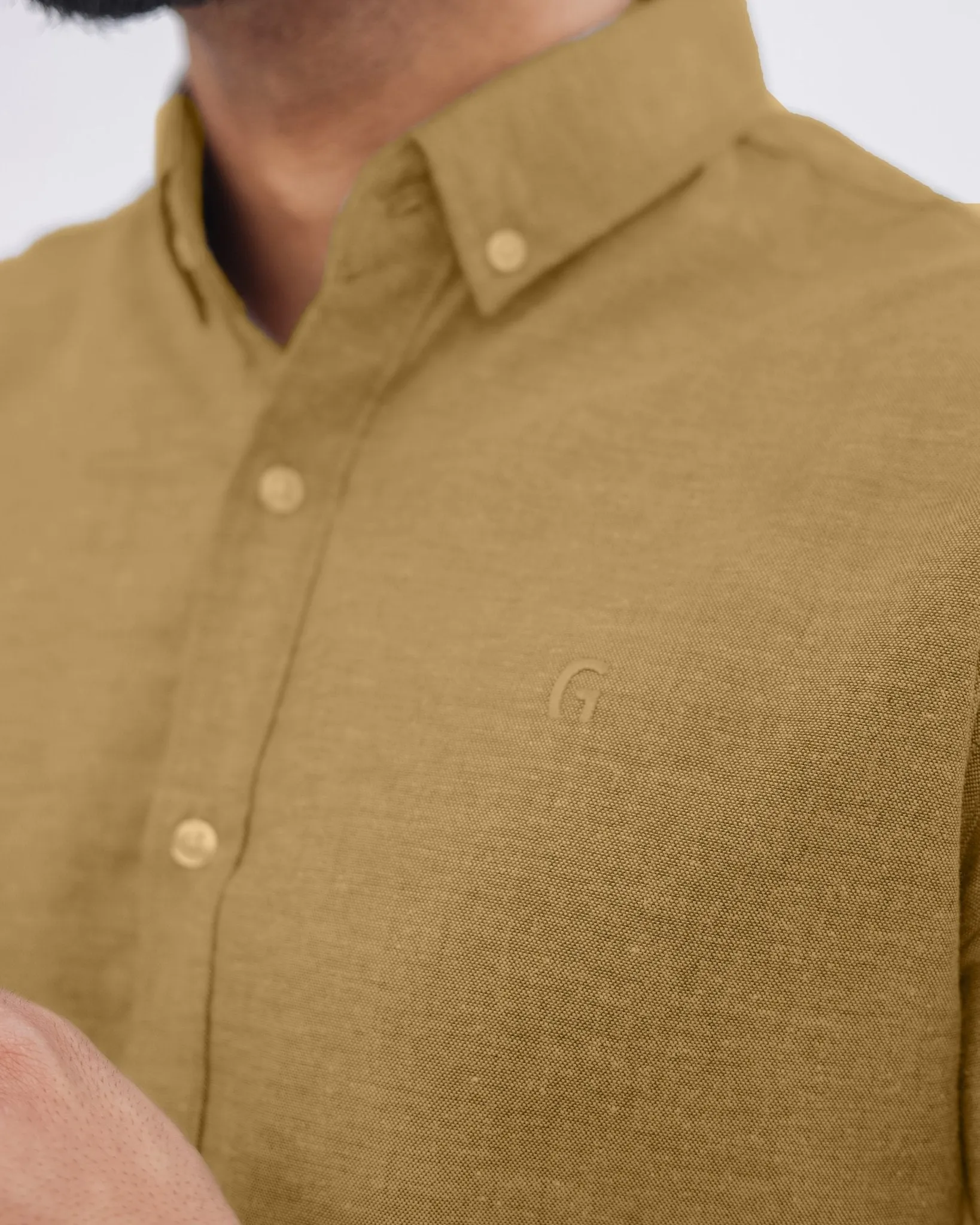 Khaki Brown Casual Shirt