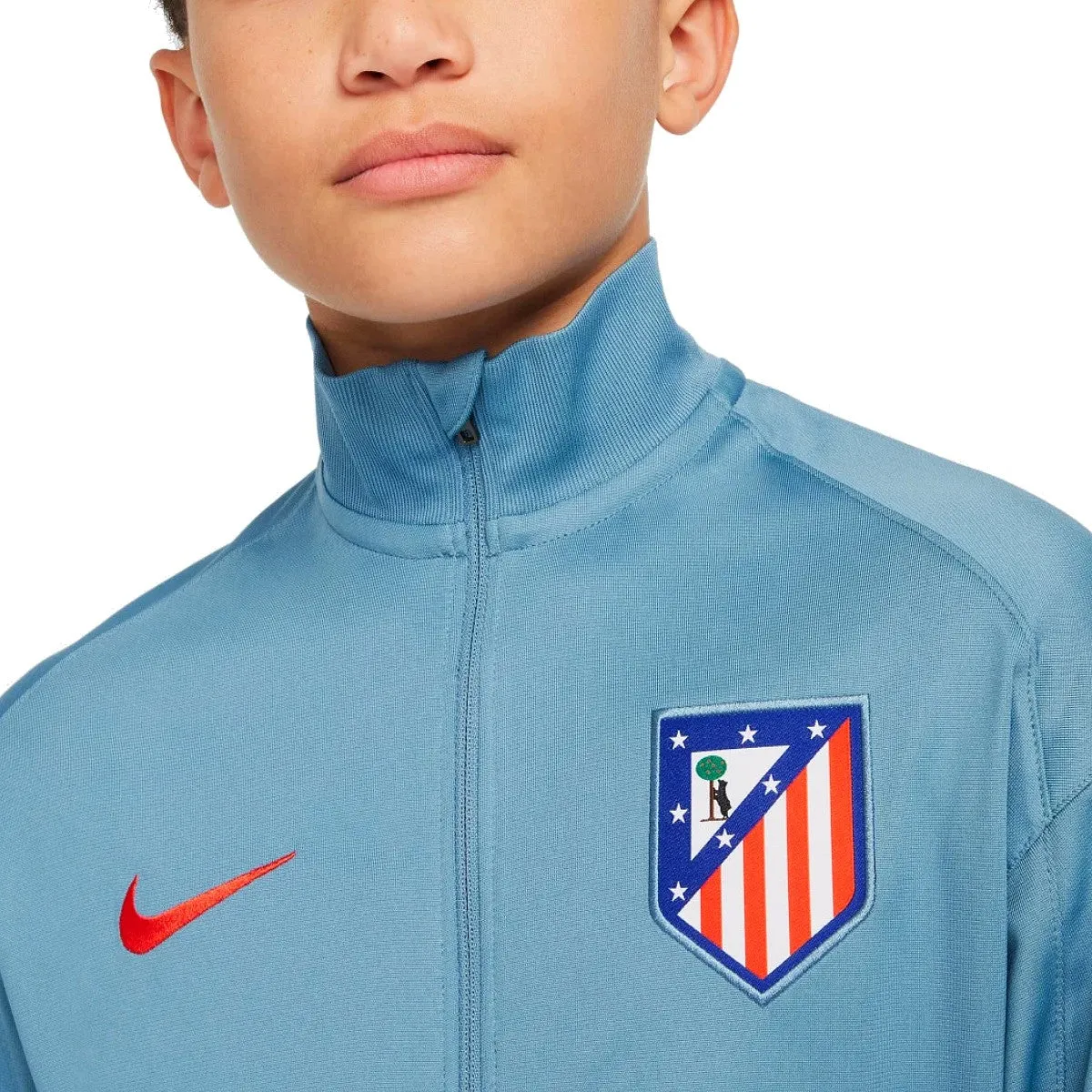 Kids - Atletico Madrid presentation soccer tracksuit 2024/25 - Nike