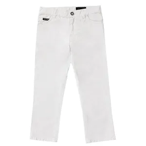 Kids-Boys Pants-Light Grey