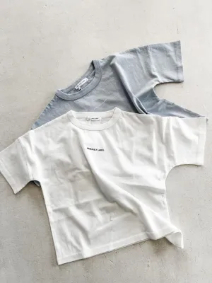 Kids Established Tee White