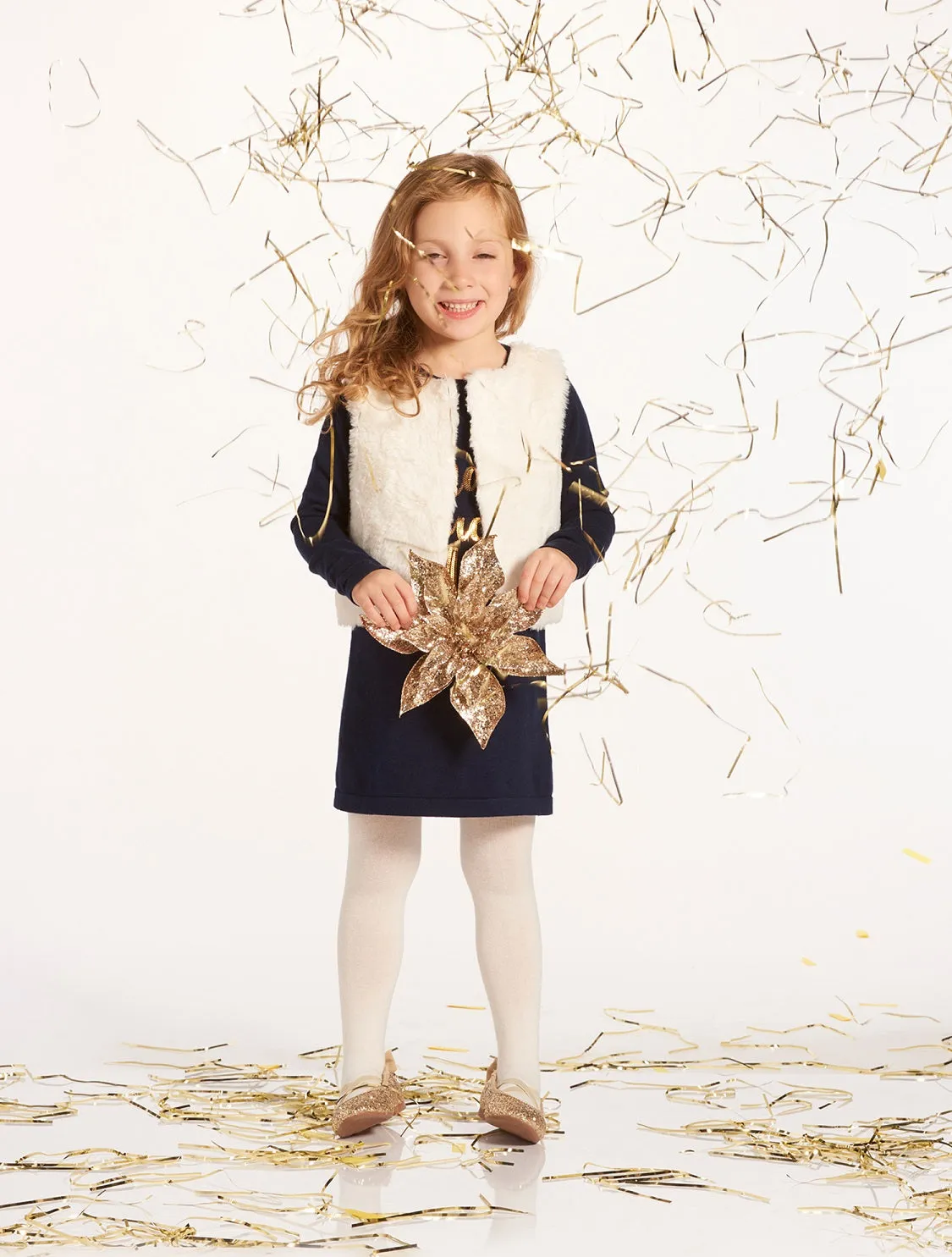 Kids Faux Fur Vest