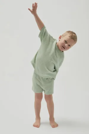 Kids Luca Tee Teal