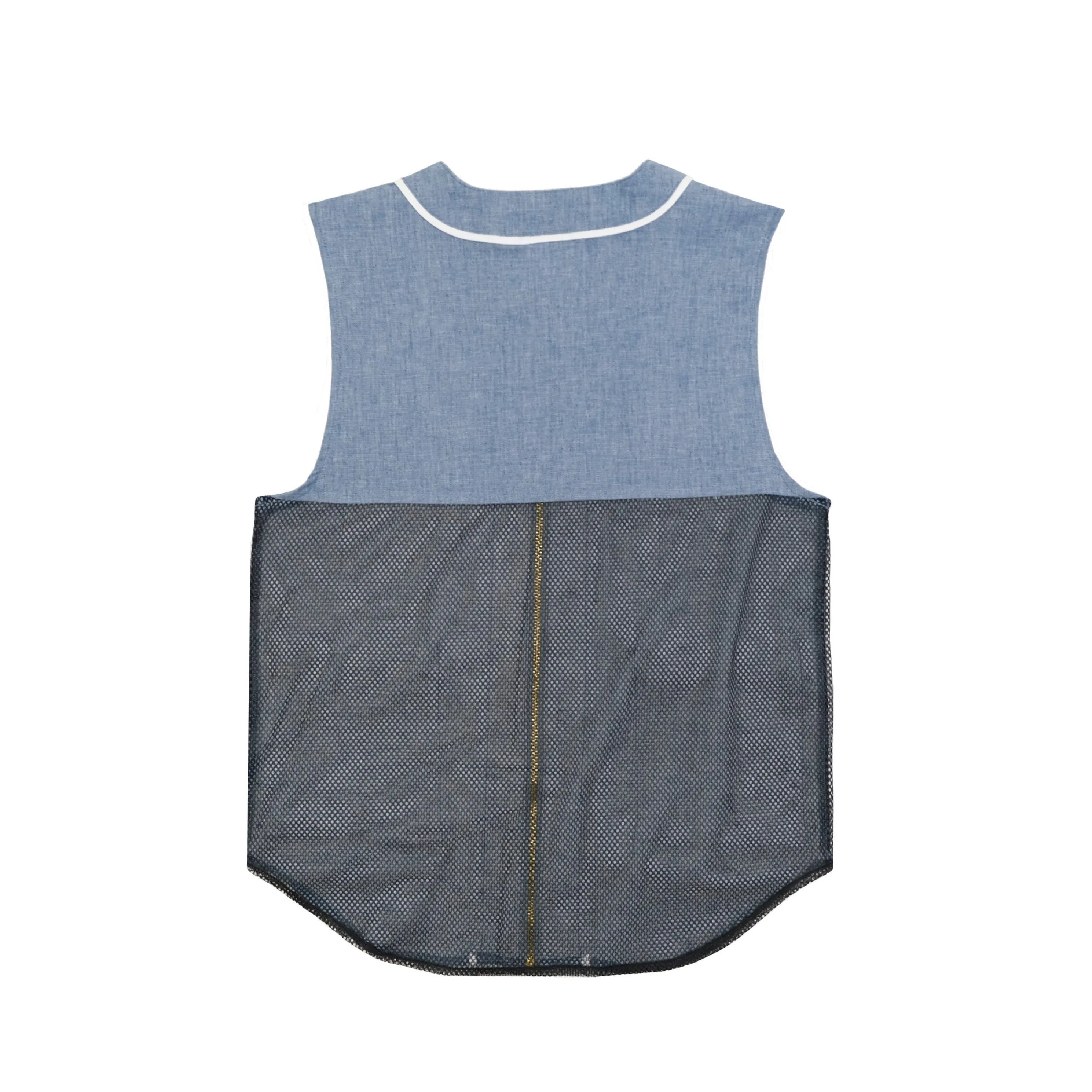 King Midas Uptown Barber Vest (Denim)