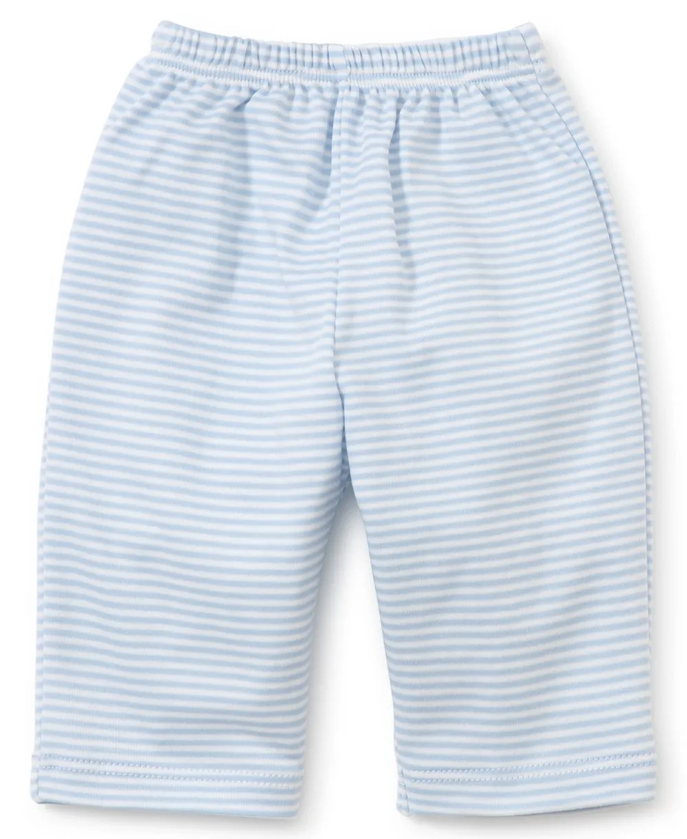 Kissy Kissy Stripe Pants - Light Blue
