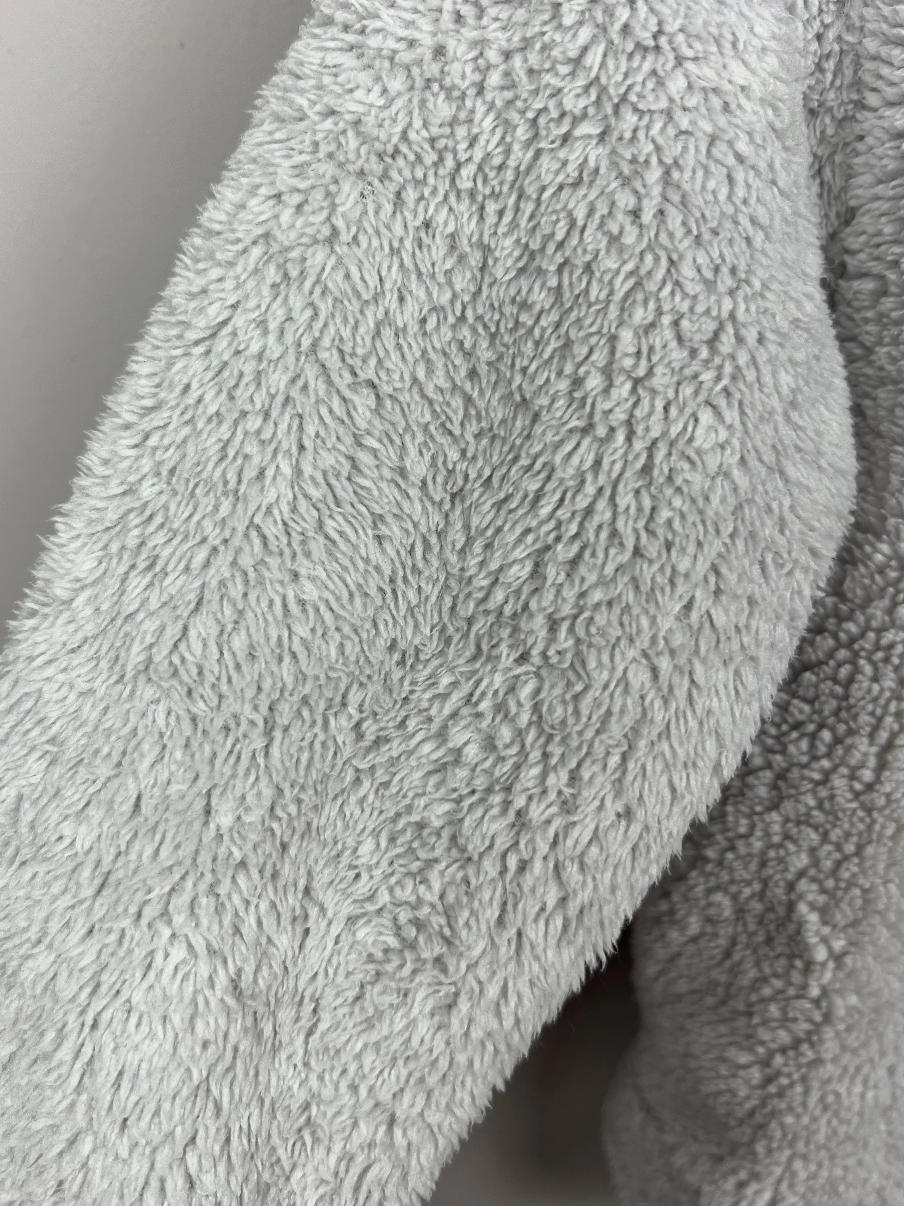 Kite Kitten ear grey fleece jacket 2y
