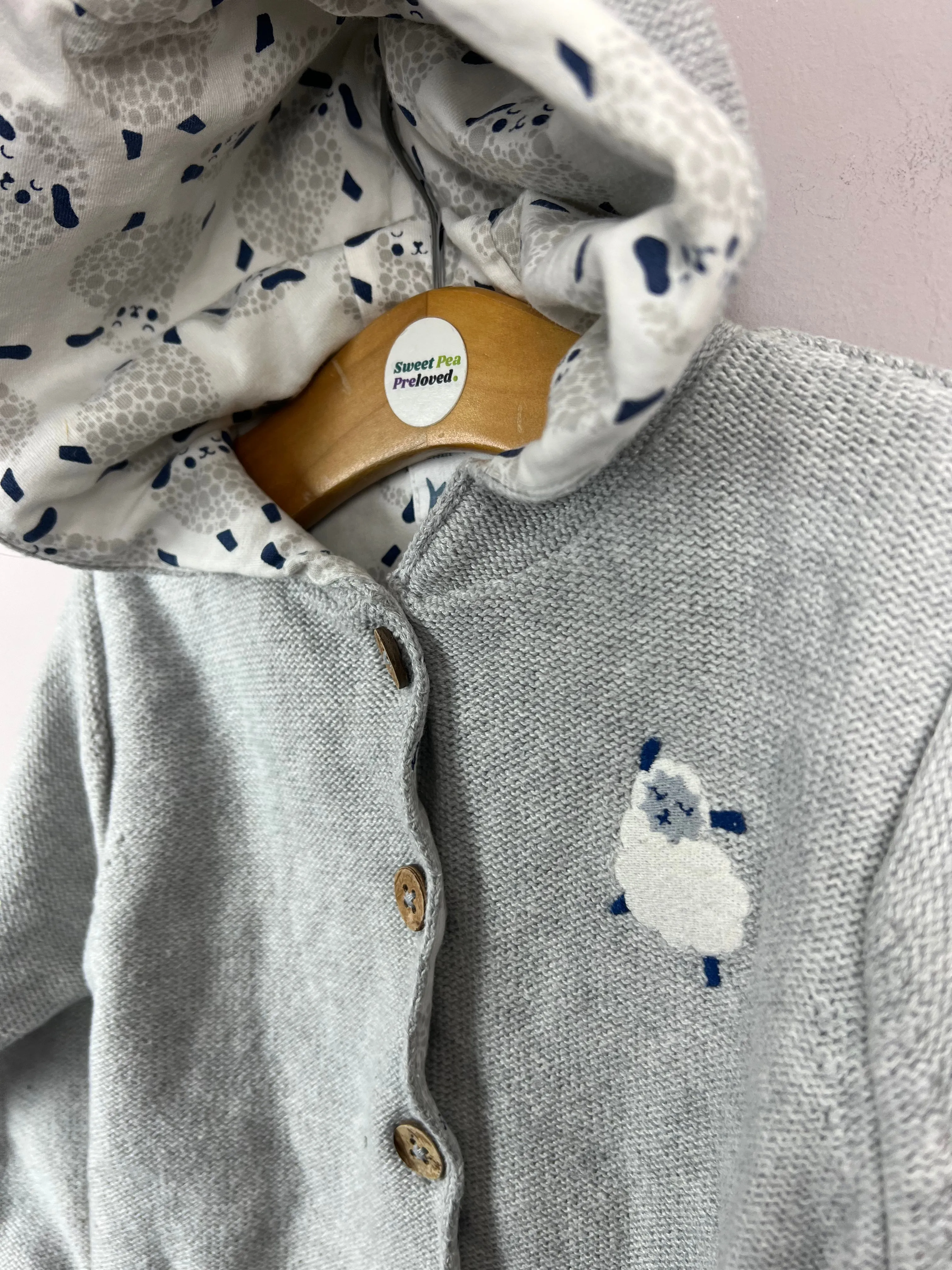 Kite Sheep Dreams knit jacket 9-12m