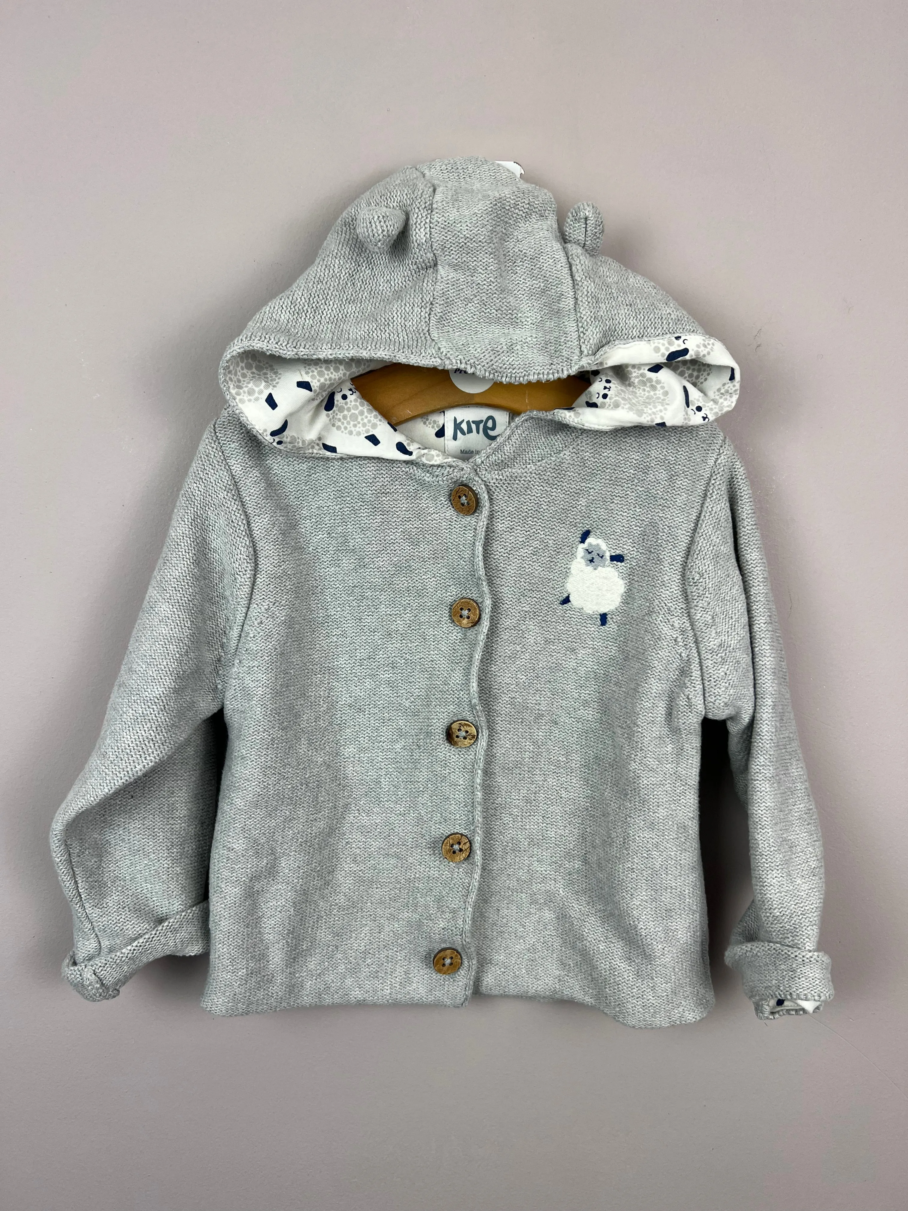Kite Sheep Dreams knit jacket 9-12m