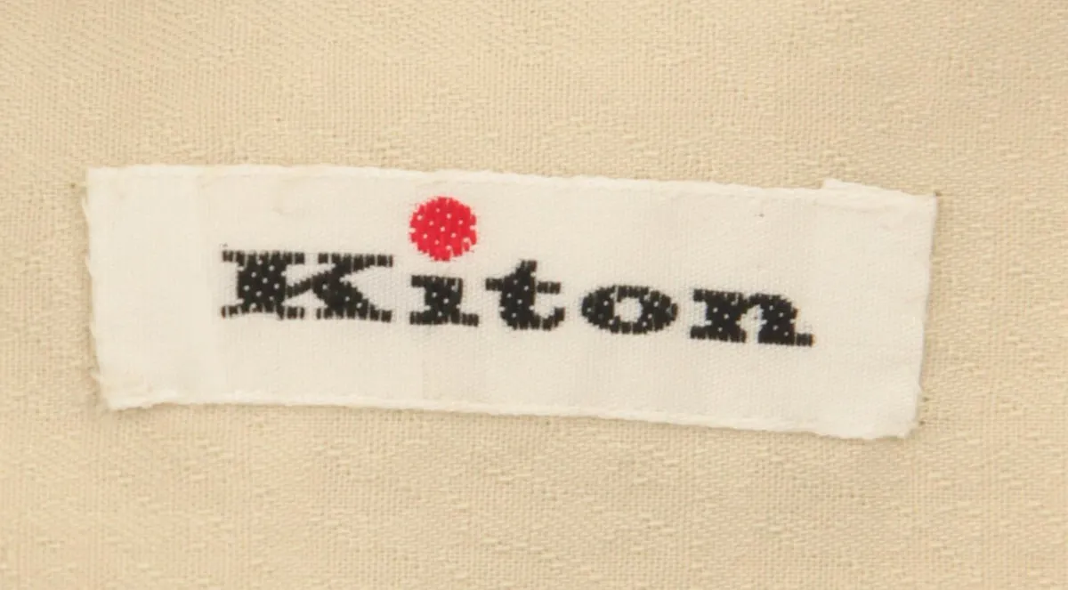 Kiton Beige Shirt - Slim