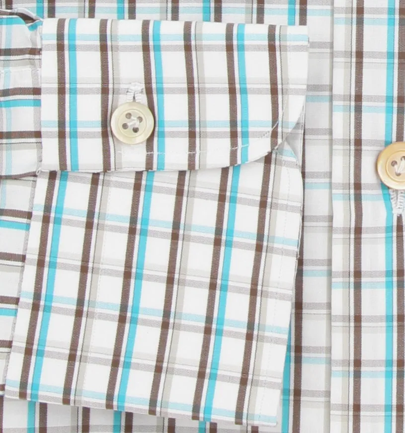 Kiton Brown Shirt - Slim