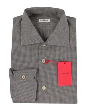 Kiton Gray Shirt - Slim