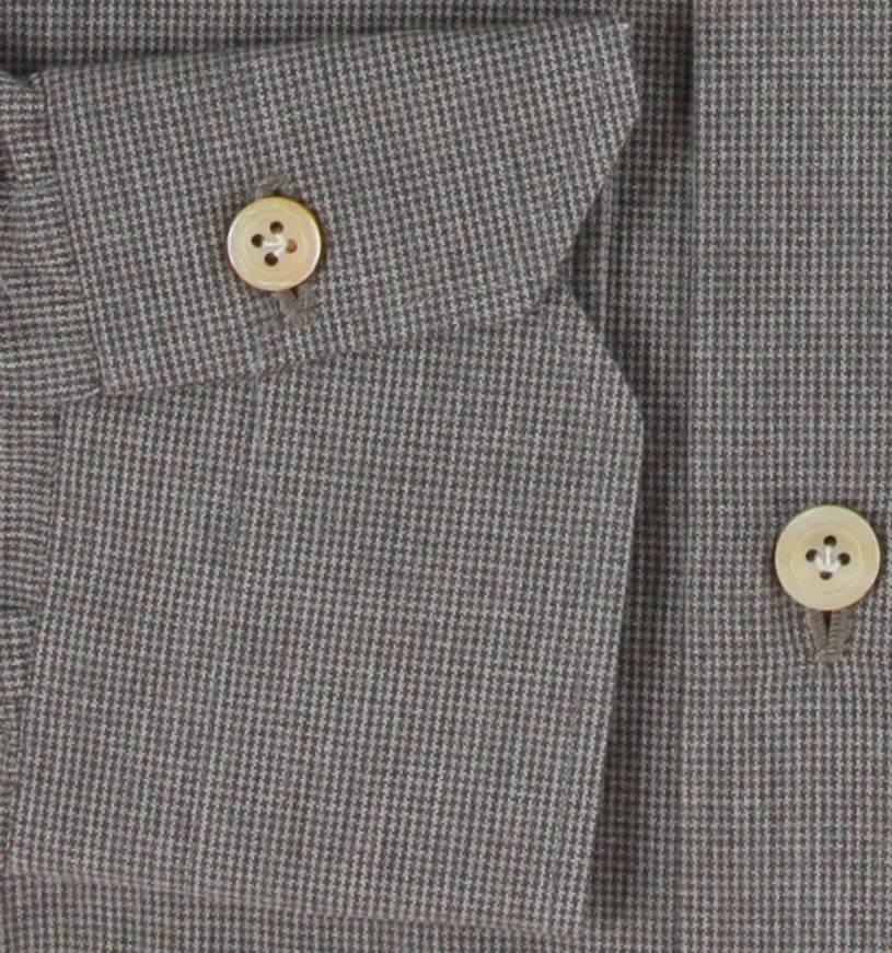Kiton Gray Shirt - Slim