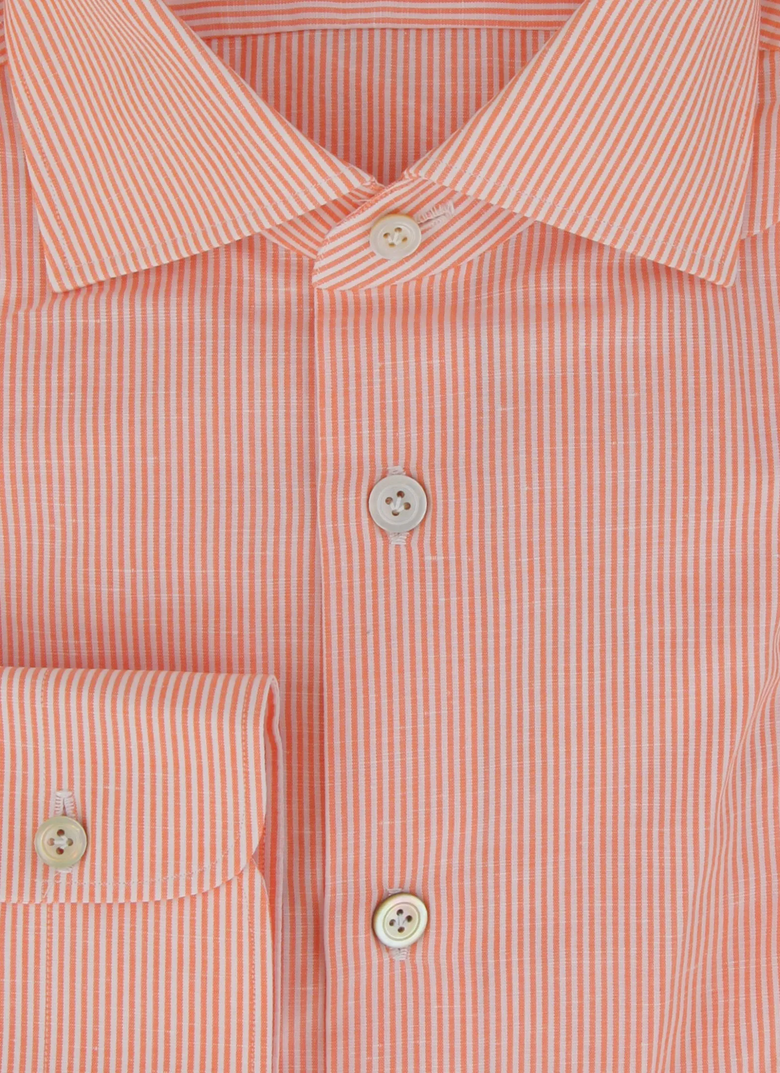 Kiton Orange Shirt - Slim