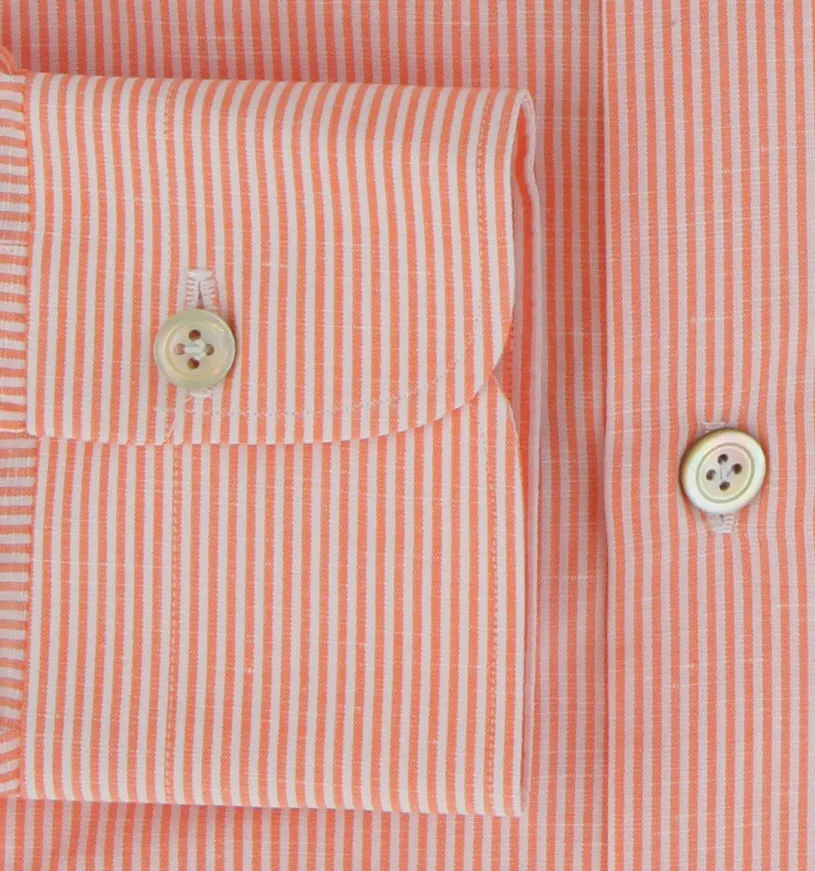 Kiton Orange Shirt - Slim