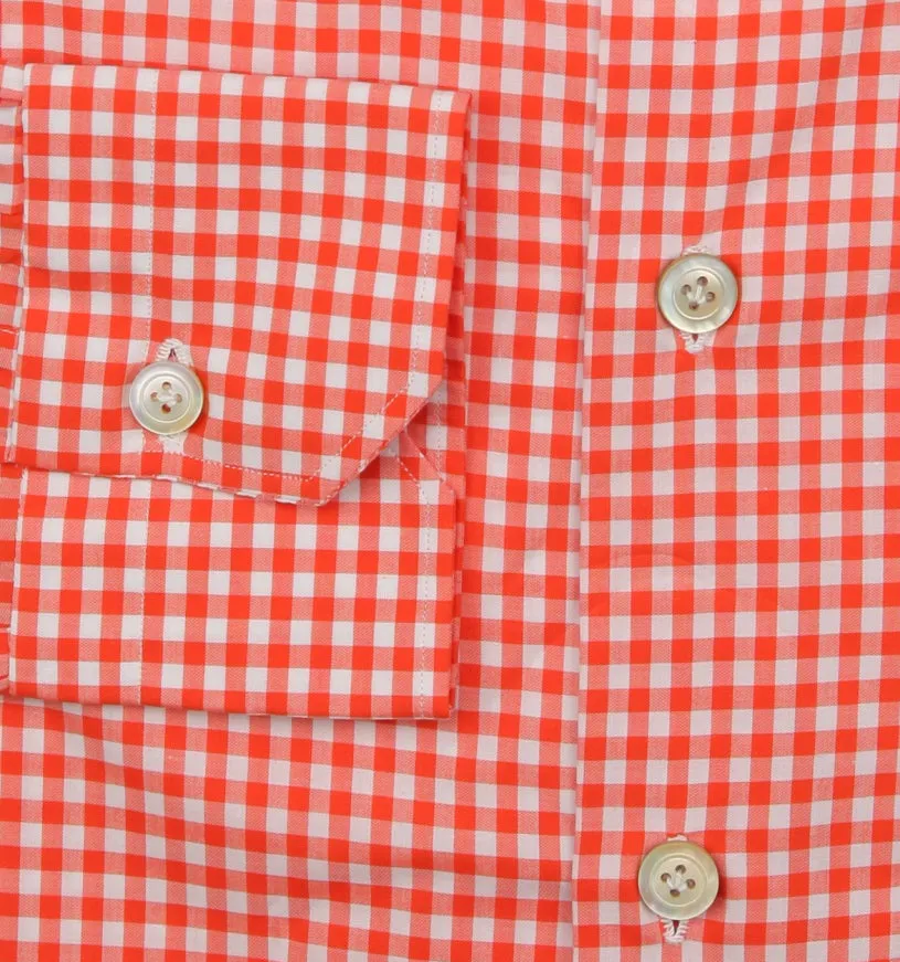 Kiton Orange Shirt - Slim