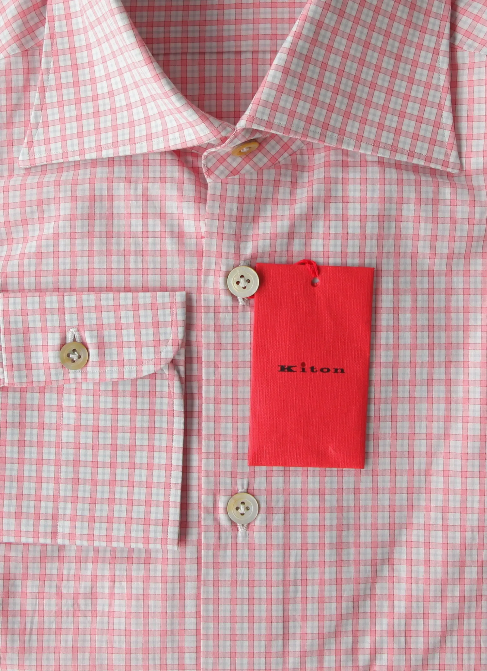 Kiton Pink Shirt - Slim