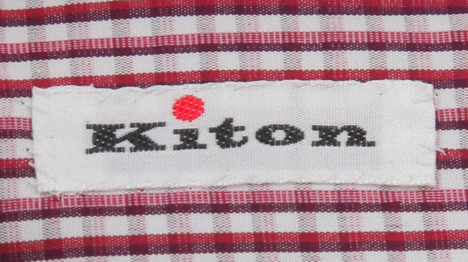 Kiton Red Shirt - Slim