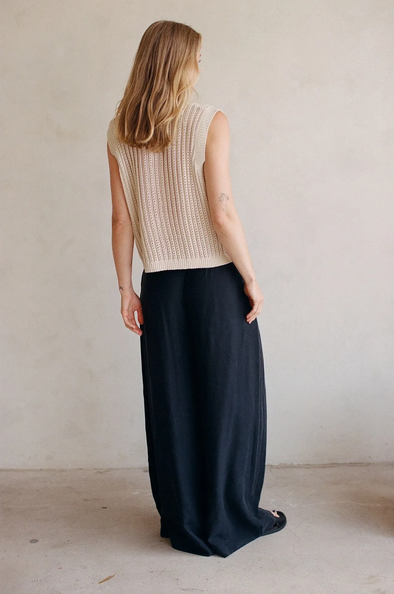 Knit Buttondown Vest
