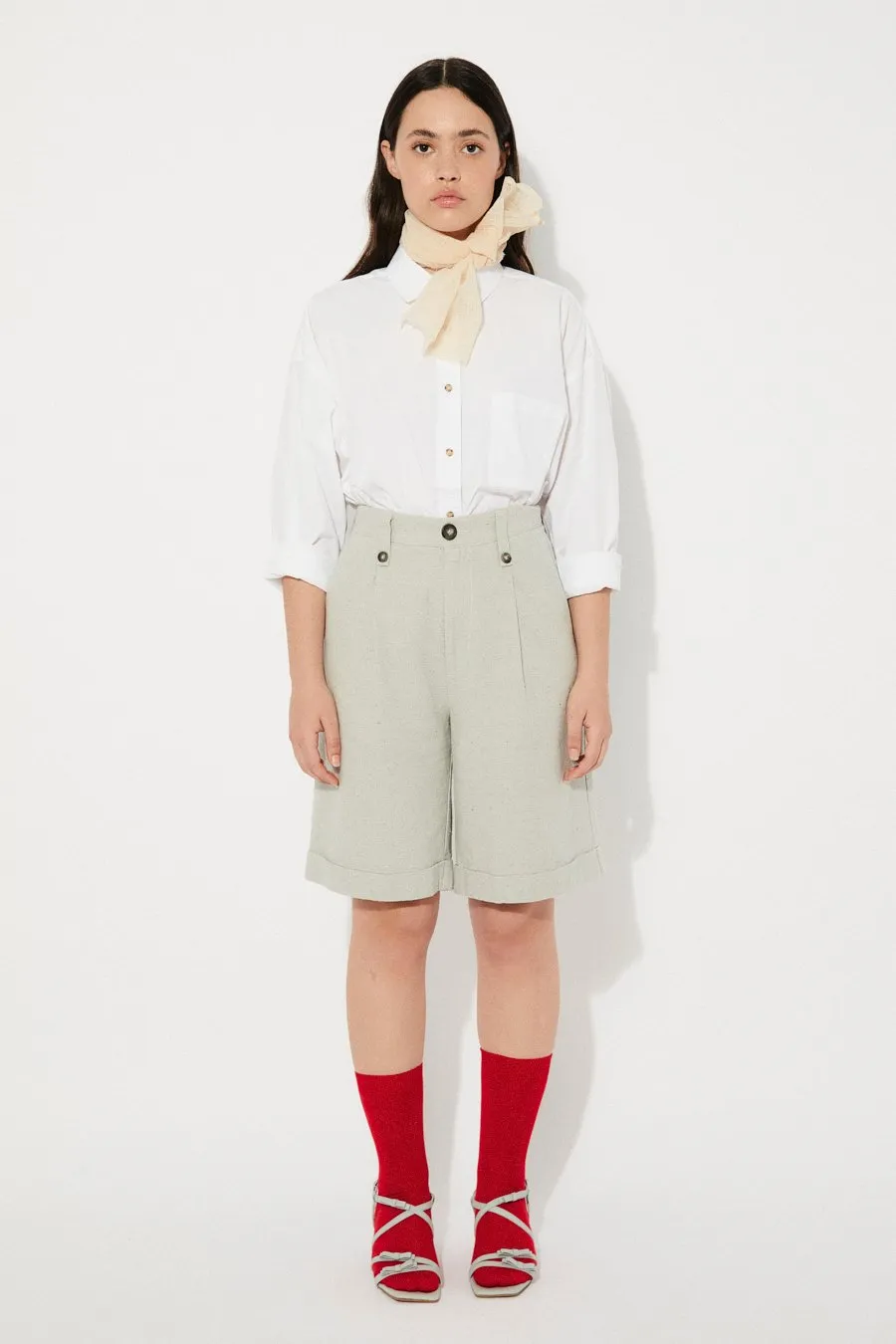 Komorebi Shorts Light Grey