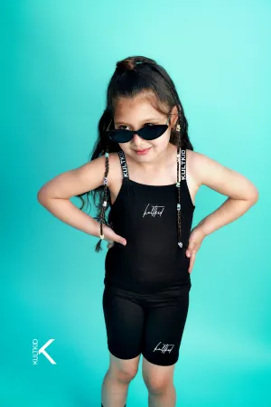 Kult Logo Strap Vest with Resistain® in Ink