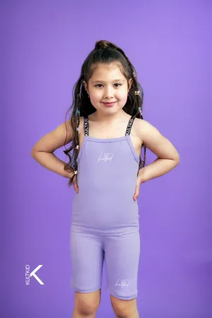 Kult Logo Strap Vest with Resistain® in Lavender