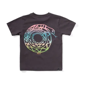 Ladder Ss Tee - Soft Black